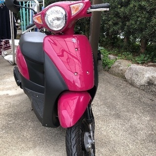 ほぼ新車..3ヶ月しか乗っていないSUZUKI レッツ ディープマゼンダの画像