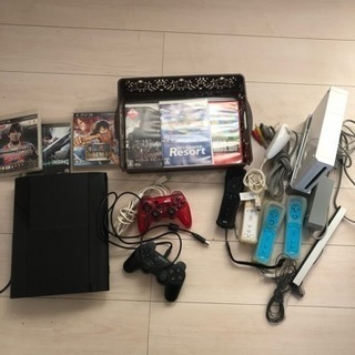 ps3本体 Wii本体 ゲーム 全部セット