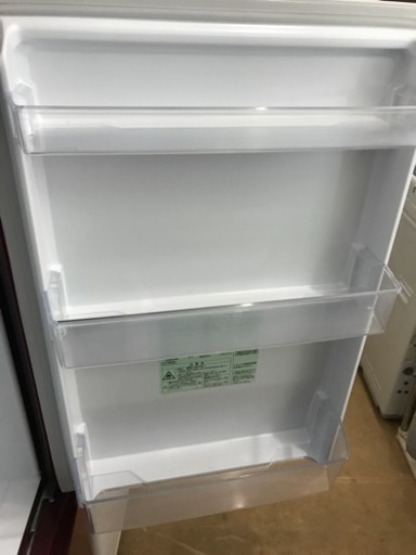 2ドア冷蔵庫　17年製　１８４Ｌ　アクア　19.6.28