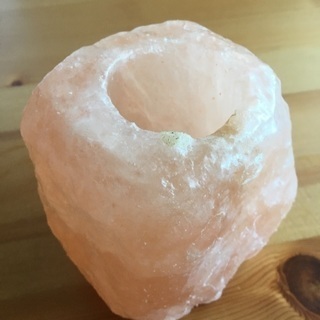 ヒマラヤ岩塩 キャンドルホルダー
