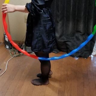 組み立て式ふらふーぷ（プラスティックフラフープ）