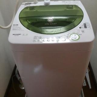 5.0Lの洗濯機 無料でどうぞ