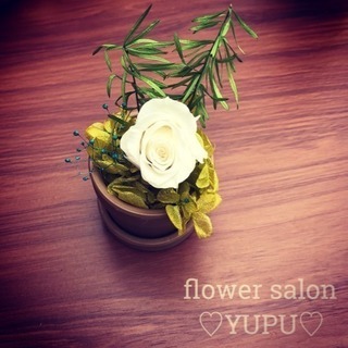 ハーバリウム・プリザアレンジメント体験レッスン♡お家でも出来ます！！の画像