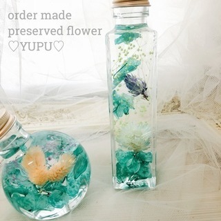 ハーバリウム・プリザアレンジメント体験レッスン♡お家でも出来ます！！の画像