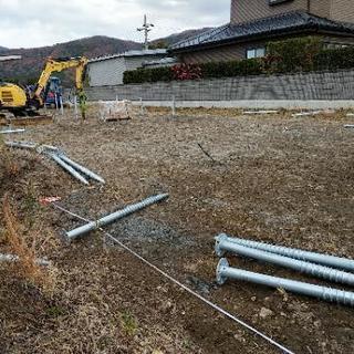 桜川市 小規模 太陽光発電所組み立てに伴う各種作業
