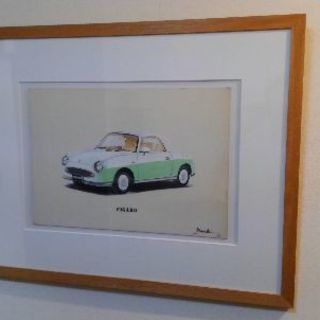絵画(NISSANフィガロ)