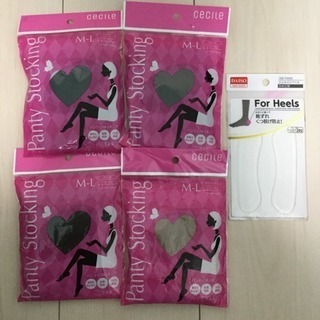 パンティストッキング 黒 ストッキング ジェルインソール 靴擦れ防止