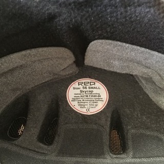 スノボー REDヘルメットサイズ56の画像