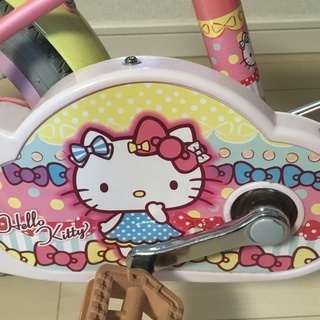 【美品】ハローキティ 14インチ 子供用自転車の画像
