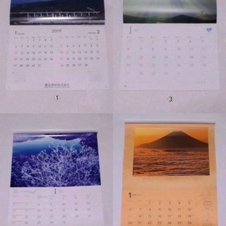 2019年📅壁掛けカレンダー  ５本あります