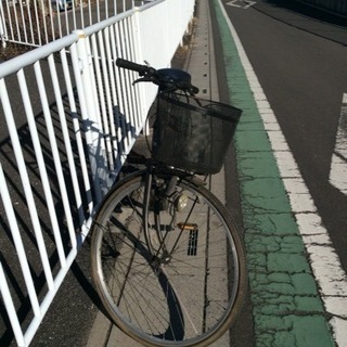【中古自転車】27インチ 黒(ブラック) 内装3段