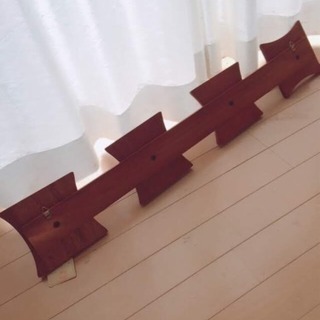 高級木製。壁掛けフック。インテリア。オシャレに。の画像