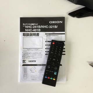 中古☆ORION 液晶テレビ NHC-321Bの画像