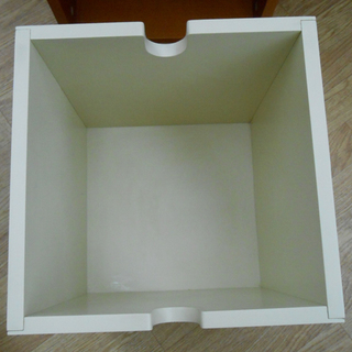 収納ボックス 収納BOX 木製 玩具収納 CD収納 ナチュラル系 ☆ PayPay(ペイペイ)決済可能 ☆ 札幌市 清田区 平岡の画像