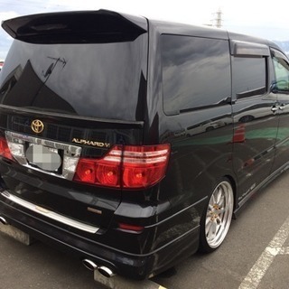 全込 検32/8 トヨタ アルファードV MZ スマートキー HID ETC 地デジ DVDの画像