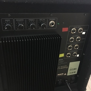 YAMAHA モニタースピーカーMS100DR ジャンク品の画像