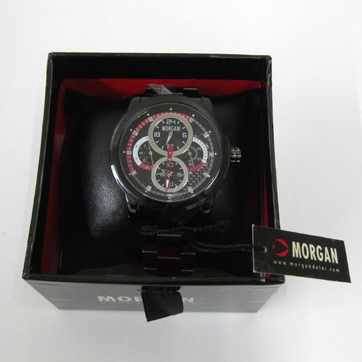 新品 MORGAN モルガン マルチファンクション 腕時計 MG903-5