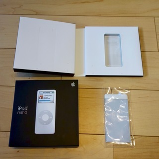 初代iPod nano 空箱 ※本体はありません
