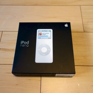 初代iPod nano 空箱 ※本体はありませんの画像