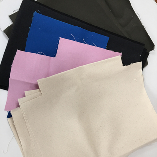 某有名メーカー帆布生地（色厚いろいろ）の画像