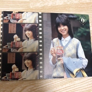 松田聖子 台紙付きテレホンカードの画像
