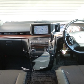 検査32年5月ハイウェイスター中期3.5切替4WD パワスラ/純正ナビ/純正フリップダウンモニター/バックカメラ/地デジ/インテリキー/ハーフレザー の画像