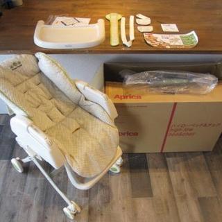 〇366 ベビー用品 Aprica アップリカ ハイローベッド＆...