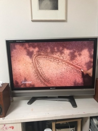 シャップ 37インチ ２０１０年製 \u0026テレビ台 セット