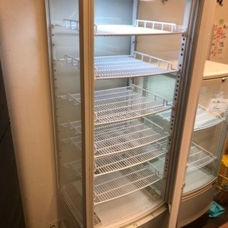 【元値50%OFF&早い者勝ち】4面ガラス冷蔵ショーケース LED仕様 レマコム 取りに来て頂ける方限定 5,000円OFF！の画像