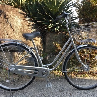 20.ママチャリ27インチ（LEDライト、内装3段変速)