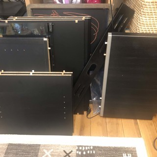 ハヤミ工産　ハミレックス　BR-5182　フロアー型３連AVラックの画像