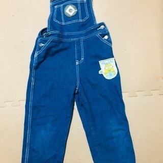 子供服120センチ  ミニオン  オーバーオール
