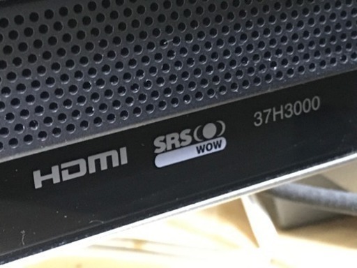 【お取引完了】HDD300GB内蔵 東芝 TOSHIBA レグザ REGZA 37H3000[37インチ] フルHD ２画面 裏録 ダブルチューナー 外付HDD300GBオマケ