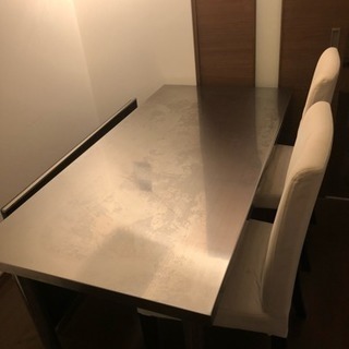 高級感あるダイニングテーブルセット ☆お譲りします☆の画像
