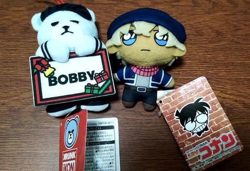 KRUNK x iKON/名探偵コナン ぬいぐるみ クリスマスコットーBOBBY/安室透