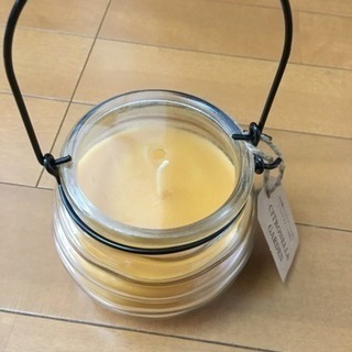 [未使用]カメヤマ キャンドルハウス シトロネラのキャンドル