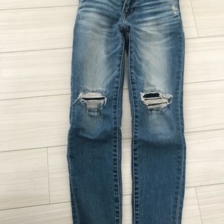 ダメージジーンズ  AZUL