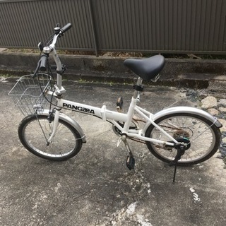 ギア付き折りたたみ自転車‼️