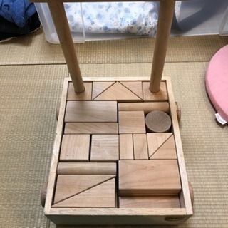 積木 押し車 kawai