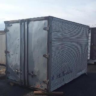 【訳アリ】内装キレイなアルミコンテナ入荷しました 長さ約322c...
