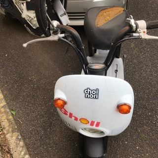 【要整備、鍵なし】原付スクーター（スズキ・チョイノリ？）5,000円