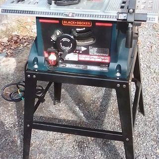 木工用スタンド付テーブルソー