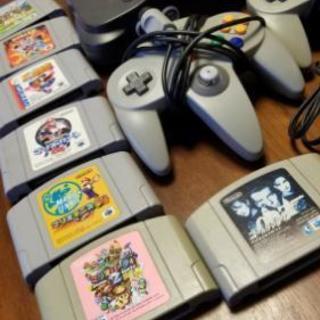 伝説のソフト　任天堂64本体　スマブラ　ゴールデンアイ　マリオカート等　動作確認済みの画像