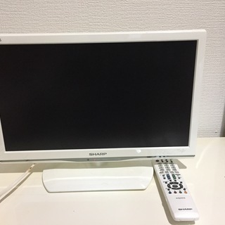 【2014年製 美品 】SHARP AQUOS ★ BS/CS 19型 地デジ 液晶テレビ LC-19K90 ★ シャープ の画像