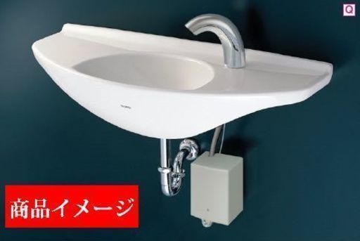 新品未開封 TOTO カウンター 一体形手洗器【L650D】自動水栓【TENA40AW】取付金具【TL250-1D】