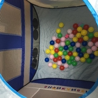 新幹線 ボールプールの画像