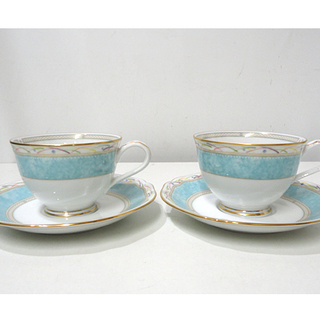 未使用 ノリタケ ノリタケチャイナ カップ＆ソーサー 2客セット...