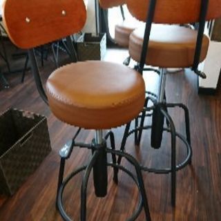 カウンターチェア3脚セット