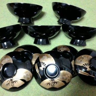 蓋付き汁物椀