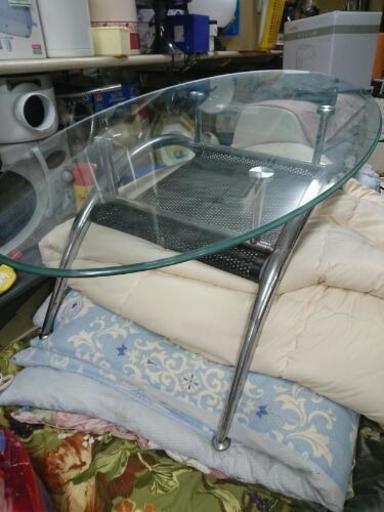 ⭐茨城県配達無料⭐ガラステーブル